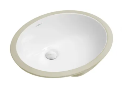 18-1 2  x  15  Oval Undermount Ceramic Bathroom Sink with Overflow Discount