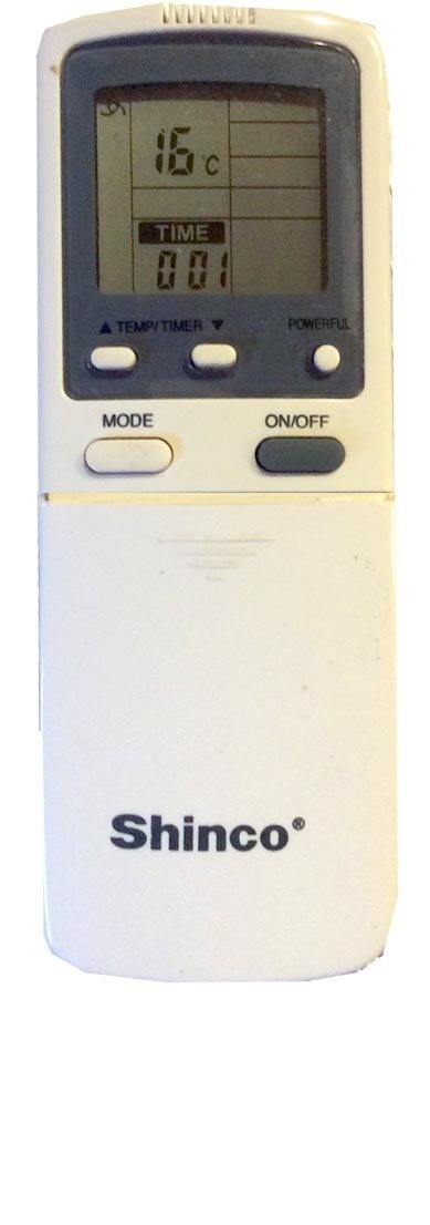 Air Con Remote for Shinco Model: kfr-35gw bmve For Sale