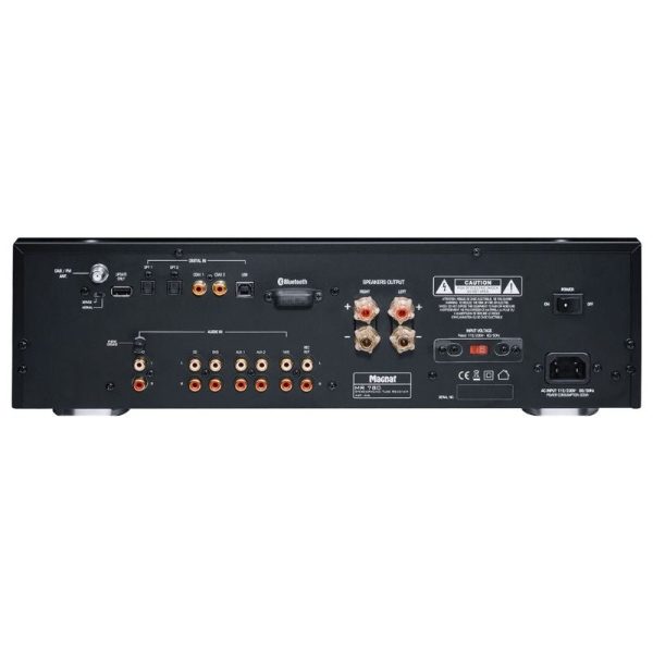 Magnat MR 780 Stereo Receiver 2 x 100 W With Bluetooth, DAB+, USB & Tube Preamp For Discount