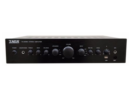 Taga Harmony TA-400MIC | A B Speaker | CI Stereo Amplifier on Sale