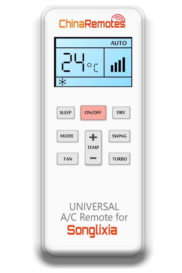 Universal Air Conditioner Remote for Songlixia AirCons ✅ Sale