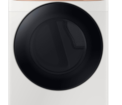 Samsung - 7.5 Cu. Ft. Stackable Smart Electric Dryer with Steam and Sensor Dry - Ivory Online Sale